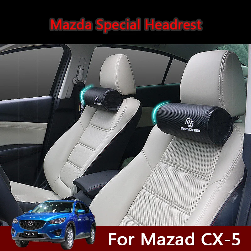 2x автомобиль подголовник подушка для Mazda 2, 3, 5, 6, 8, RX8 CX-9 RUIY A8 Спойлеры CX-5 CX5 CX7 CX-7 323 CX3 CX5 626 M3 M5 MX5 Atenza