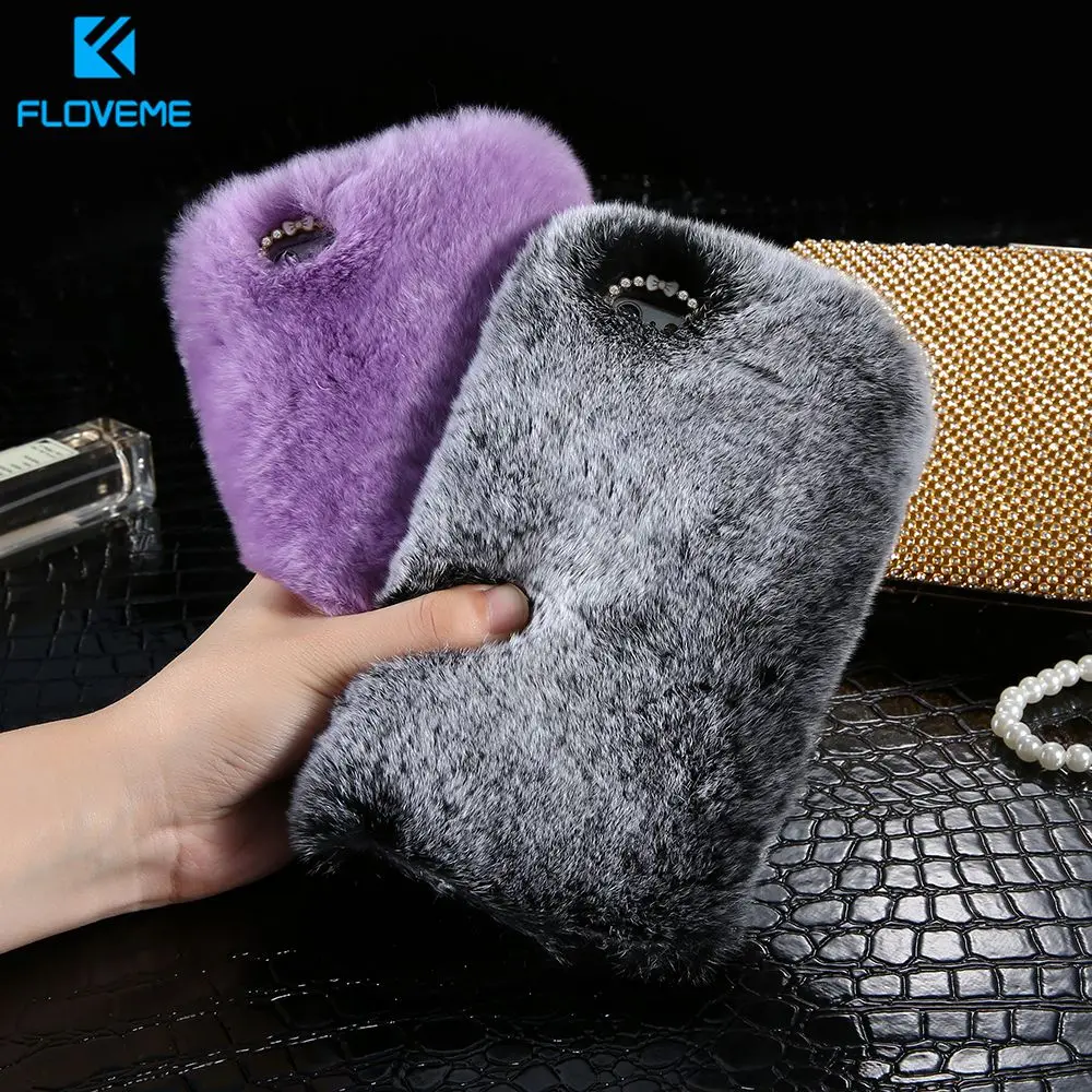 

KISSCASE Hairy Phone Case For Samsung S8 Case Coque Phone Case For Samsung NOTE 8 Fundas fluffy Hair Phone Case For Samsung J3