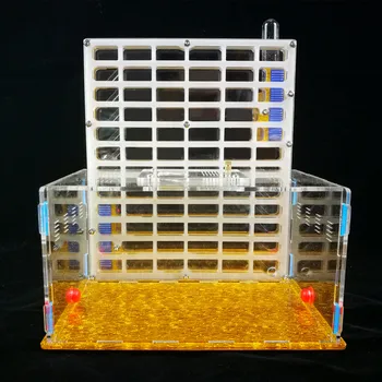 

DIY Large Acrylic Ant Farm with Feeding Area Big Ants House Ant Nest Villa Insect Pet Anthill Workshop 5 Layers 19x12.8x22cm