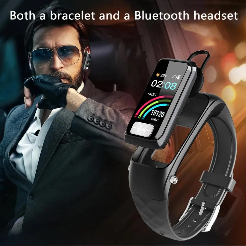 H207 Bluetooth 5,0 смартфон браслет IP67 Водонепроницаемый AI EKG ЭКГ+ PPG информация о вызывающем абоненте синхронный дисплей мульти-спортивный режим