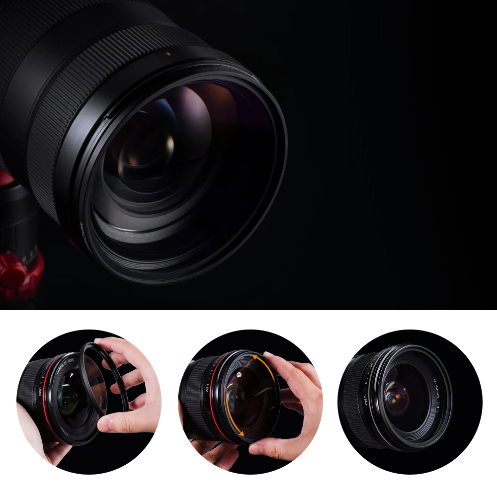 40.5mm 43mm 46mm 49mm 52mm 55mm 58mm 62mm 67mm 72mm 77mm 82mm