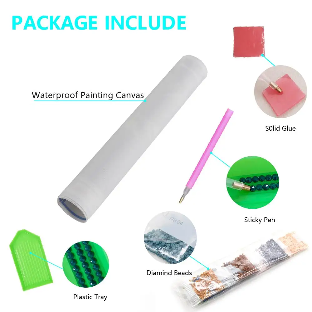 5D Diamond Full Round Drill Painting Accessories Embroideri Mosaic Cross Stitch Art Tools Kit diamond painting diamond painting accessories