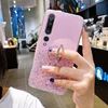 Luxury Ring Bracket Bling Glitter Silicone Phone Case For Xiaomi Mi 10 9 T 8 Lite Pro Redmi Note 9 8 7 Ultra-thin Sequins Cover ► Photo 1/6