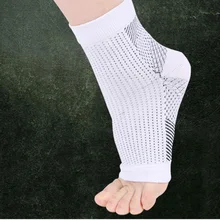 1 пара ножной компрессионный чехол анти Подошвенная поддержка лодыжки Ангел носки спортивный протектор Баскетбол Футбол лодыжки Поддержка повязка на голеностоп для снятия напряжения