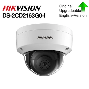 

Hikvision Original 6mp IP Camera DS-2CD2163GO-I MINI Dome Network Camera SD Card Slot Support Face Detection CCTV