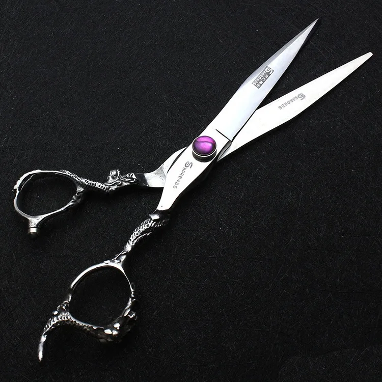 

A Generation of Fat Dragon Shear Hairdressing Scissors Wholesale 7-Inch Dragon Shear Hairdressing Shop Stylist Hairdressing Stra