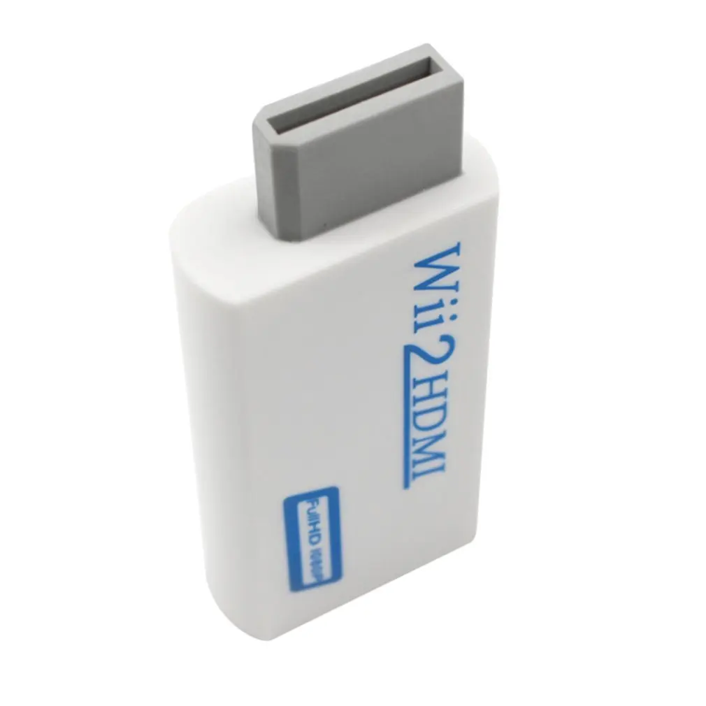 Для nintendo wii хлопот бесплатно подключи и играй для Mando wii к HDMI 1080p конвертер адаптер wii 2hdmi 3,5 мм аудио коробка для wii-link