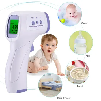 

Forehead Thermometer Non Contact Infrared Thermometer Body Temperature Fever Digital Measure Tool for Baby Adult