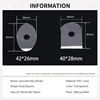 Transparent Anti Slip Sticker Protection Lens Processing Resist Skid Film Blocking Pads Clear Double Sided Glue Disc for Glasses 3