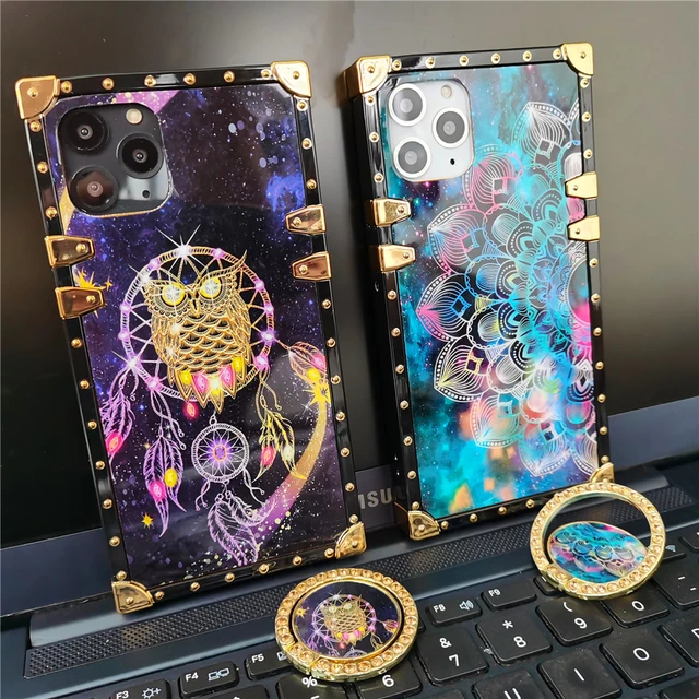 Fashion Square Soft PU Leather Case For Motorola Moto G Stylus G Play G  Power ONE 5G ACE Luxury Glitter Gold Phone Cover Coque - AliExpress