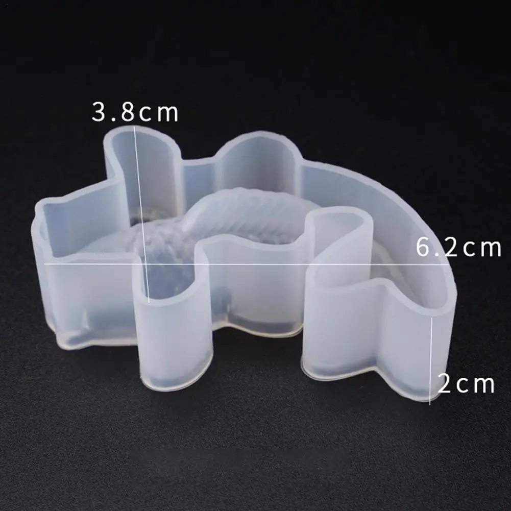 Силиконовые формы 3D кристалл кои рыба молд ручной работы DIY Инструменты для ювелирных изделий Торт Шоколадные конфеты решений