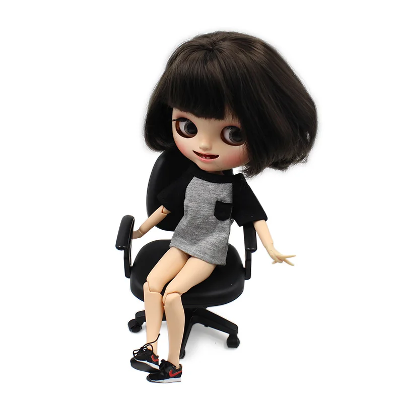 Blyth Doll ледяная футболка, шорты, штаны, крутая повседневная одежда для девочек и мальчиков, подходит для 1/6, аксессуары для куклы