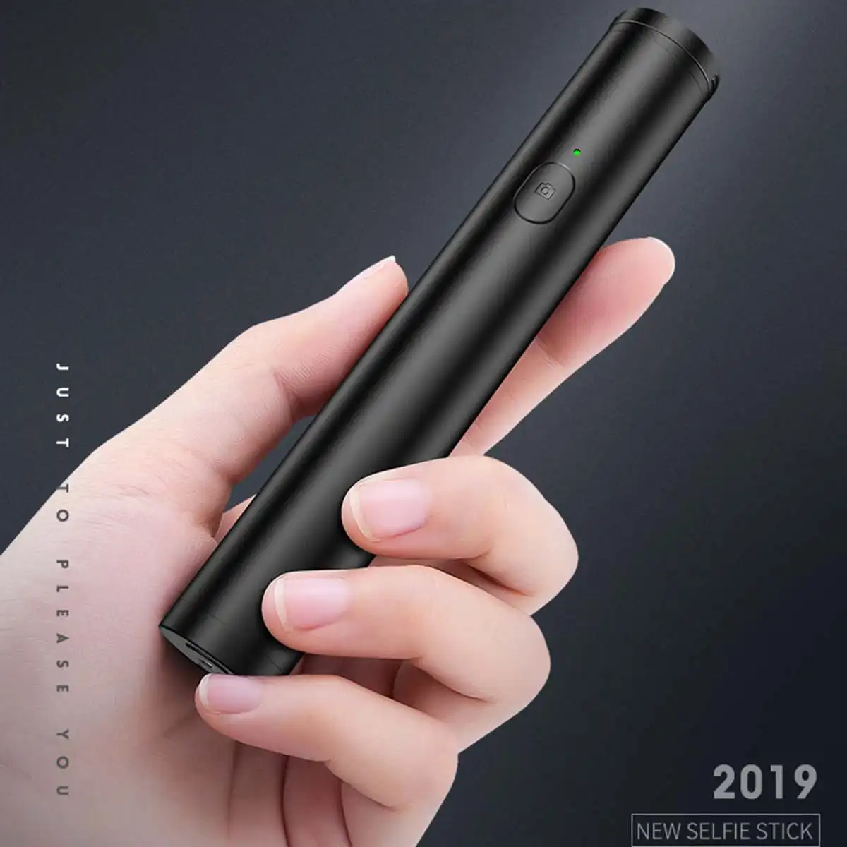 

Portable bluetooth Mini Selfie Stick Handheld Foldable Lightweight Selfie Stick With LED Fill Light For iPhone Smart Phone
