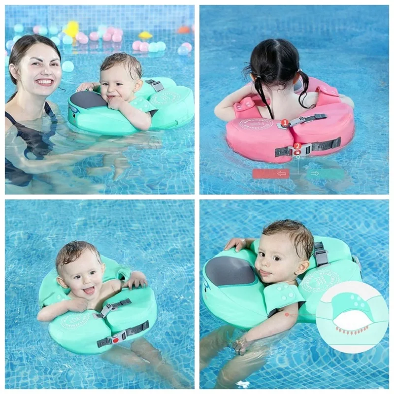 Ненадувные плавающие кольца mambobaby для купания новорожденных лежачие игрушки