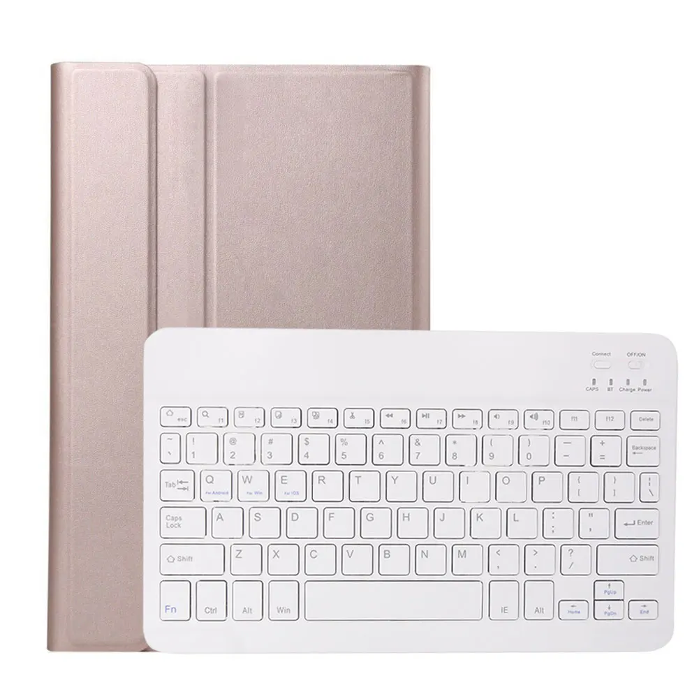 Bluetooth клавиатура чехол для Samsung Galaxy Tab S6 10,5 дюймов SM-T860 SM-T865 чехол из искусственной кожи Беспроводная клавиатура чехол для планшета