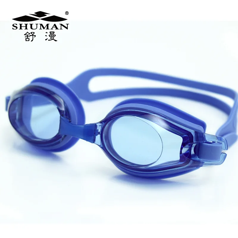 

Shuman 2018 New Style Goggles Waterproof Anti-fog Plain Glass Swimming Goggles Color Men's Women's Universal Goggles 232