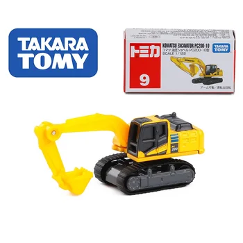 

TAKARA TOMY 1:122 KOMATSU Excavator PC200-10 #9 Die-cast Model Car Toy Car boys toys