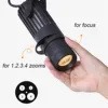 Theater Stage Zoom Spotlights, LED Focus Logo Projector Track Lights,Industrial Gobo Lights for Company Restaurant Store Wedding 3
