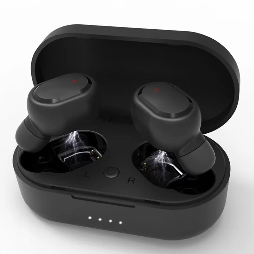 M1 Bluetooth Headsets Wireless Earphone BT5 0 TWS Earphone Noise Cancelling Mic For iPhone Xiaomi Huawei Samsung