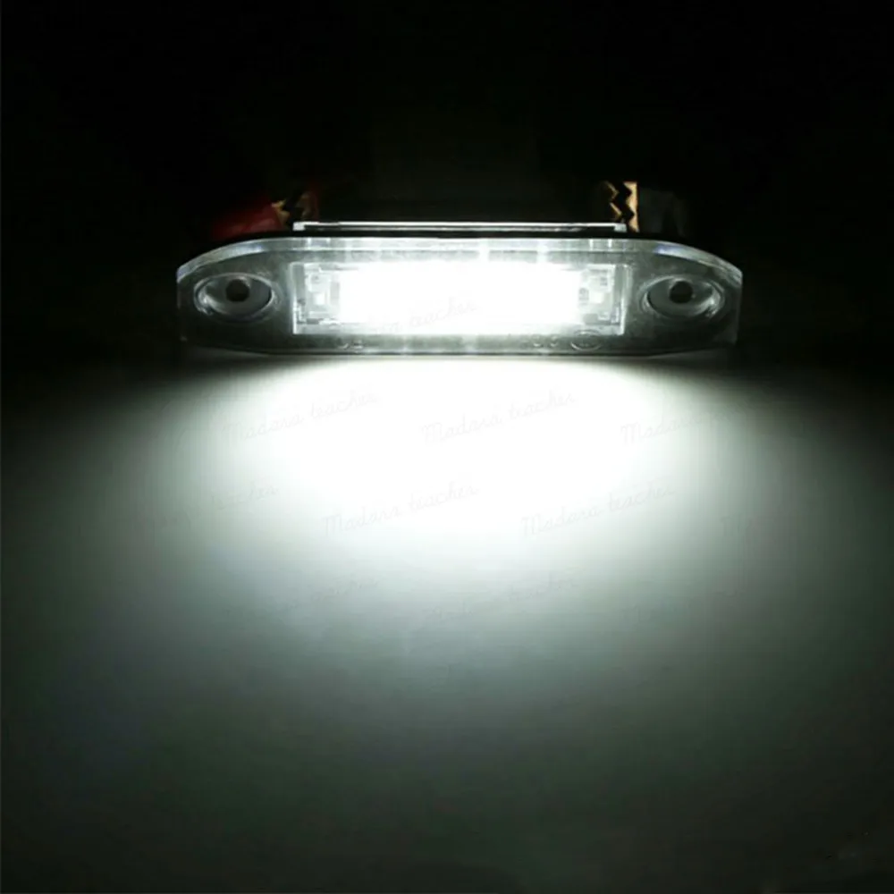 2 шт. фонарь освещения номерного знака белый стайлинга автомобилей номерной знак лампа светодиодный для Volvo S80 XC90 S40 V60 XC60 S60 C70 V50 XC70 V70