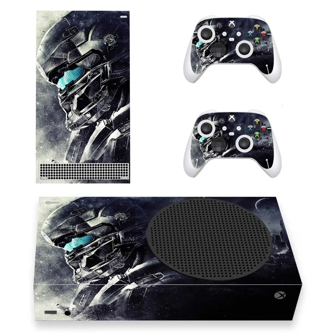 New Game Skin Sticker Decal Cover for Xbox Series S Console and 2 Controllers Xbox Series Slim Skin Sticker Vinyl - ANKUX Tech Co., Ltd