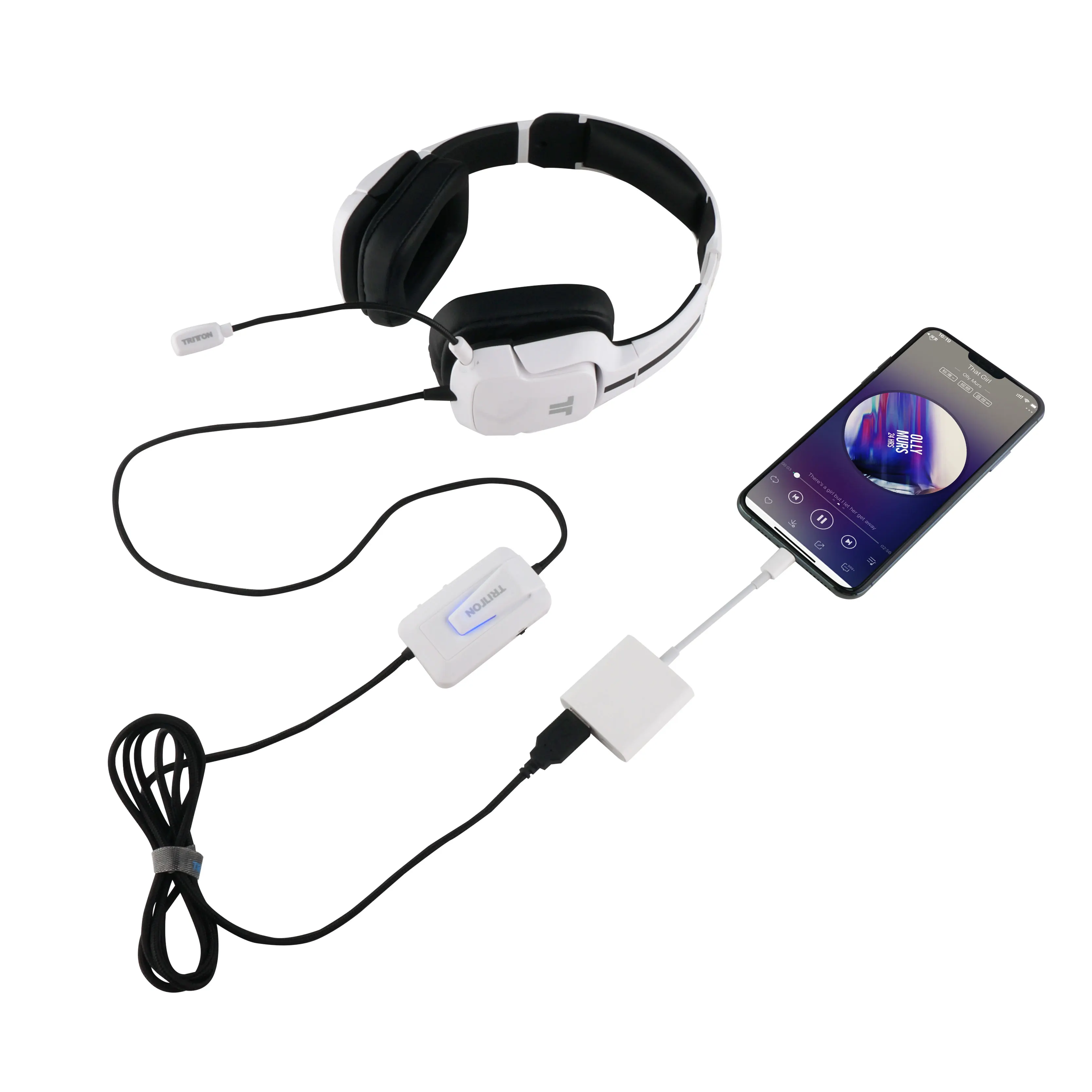 OTG USB адаптер зарядное устройство сплиттер 2 в 1 для iPhone6 7 8 plus 11 Поддержка iOS