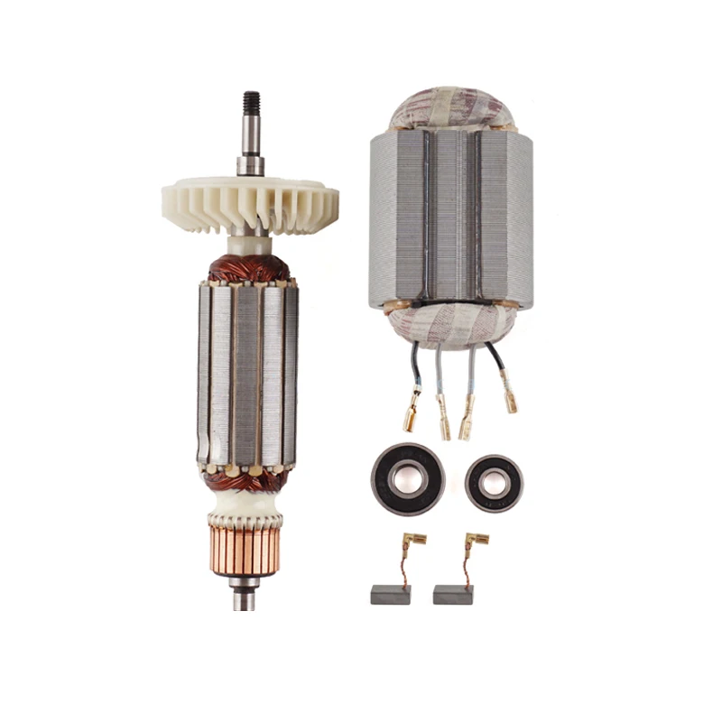 AC220V-240V ротор якоря Статор для угловая шлифовальная машина Makita 9556 9557 9558 9556NB 9556HN 9557NB 9557HN 9558NB 9558HN инструмент Запчасти