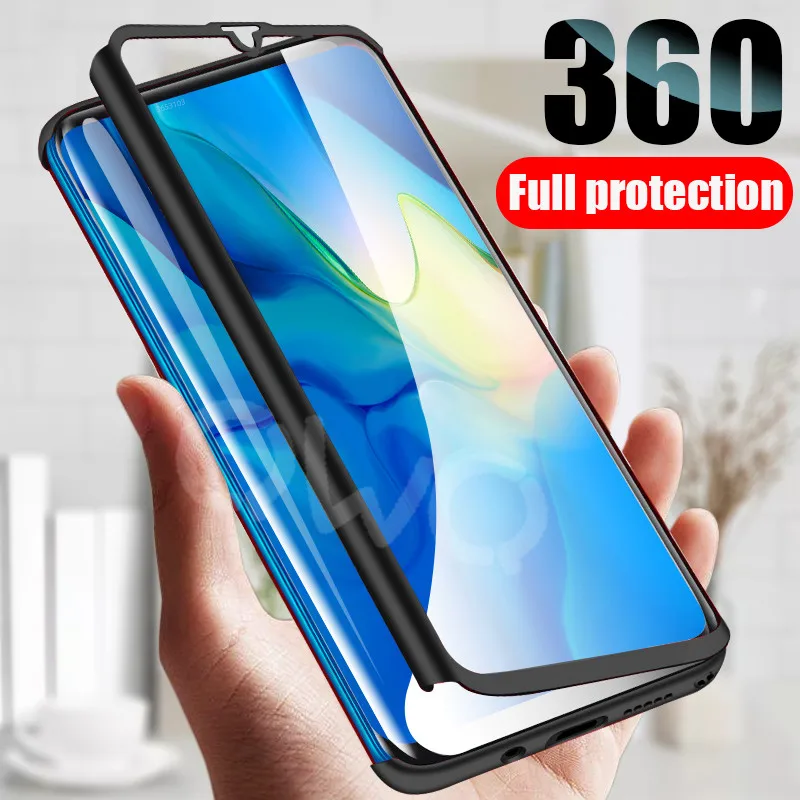 

360 protective Phone case for Samsung Galaxy a50 a70 a40 a30 a20 a10 m20 Full matte cover for Samsung a60 m30 m10 Back pc Case
