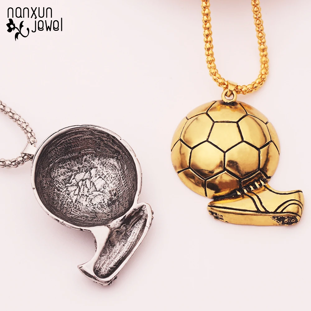 gold and silver football boots