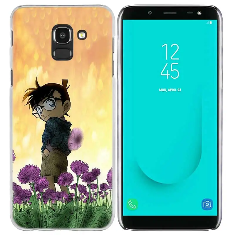 Детектив Конан чехол для samsung Galaxy S10 S10e 5G S9 S8 S7 край M40 M30 M20 M10 J8 J6 J4 плюс