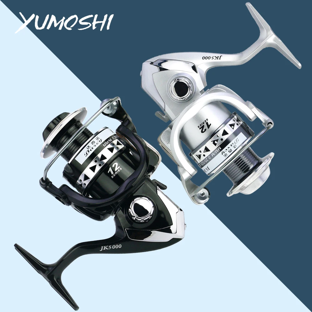 

Metal Spool Spinning Reel Right/Left Fishing Wheel Stainless Steel 5.5:1 Spool Fish Handle Line Spool Carp Fishing Feeder