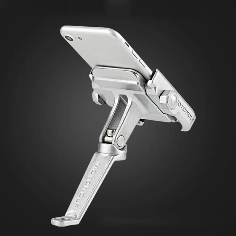 Универсальный алюминиевый держатель для телефона для мотоцикла iphone 8 7 6s 4 дюйма-6,6 дюйма Электрический держатель телефона для мотоцикла навигатор телефон держатель