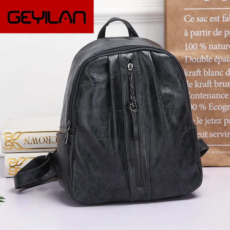 

2019 Both Shoulders Package Soft Noodles Travel Small Backpack