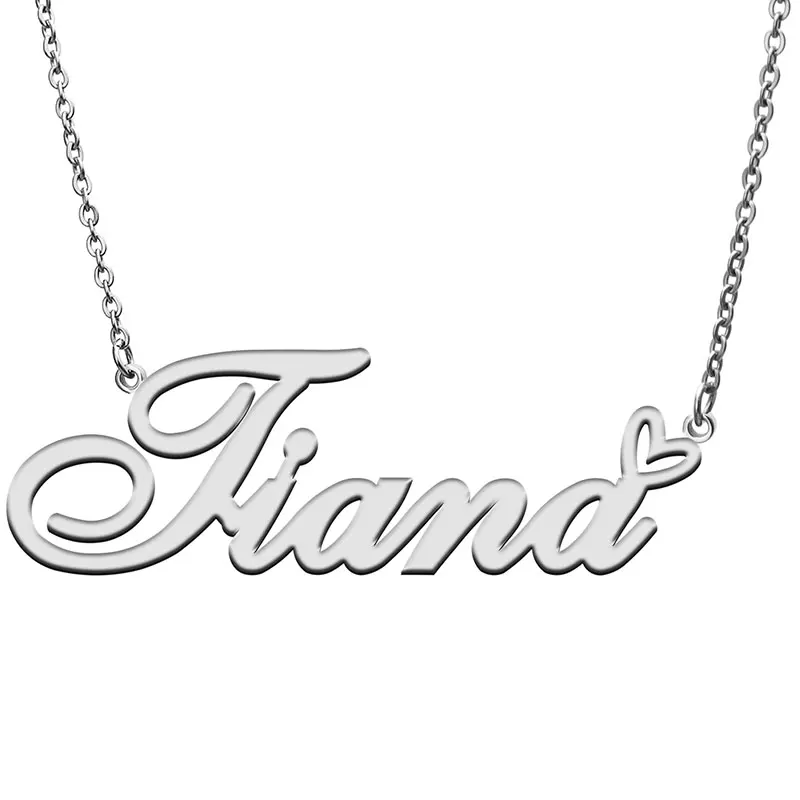 Necklace Personalized Gold Plated 