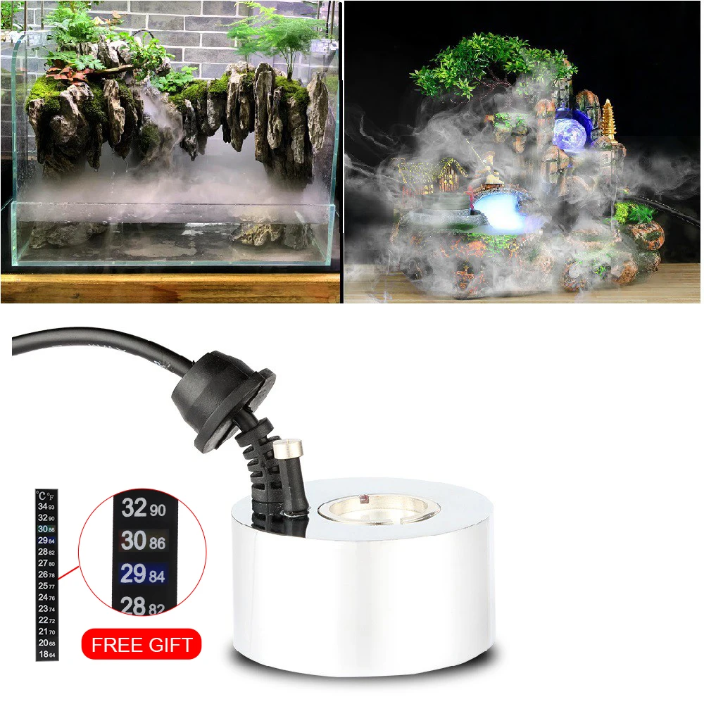 

Senzeal Aquarium Ultrasonic Air Humidifier Mist Maker Fogger Nebulizer Atomizer Head Fish Tank Decoration