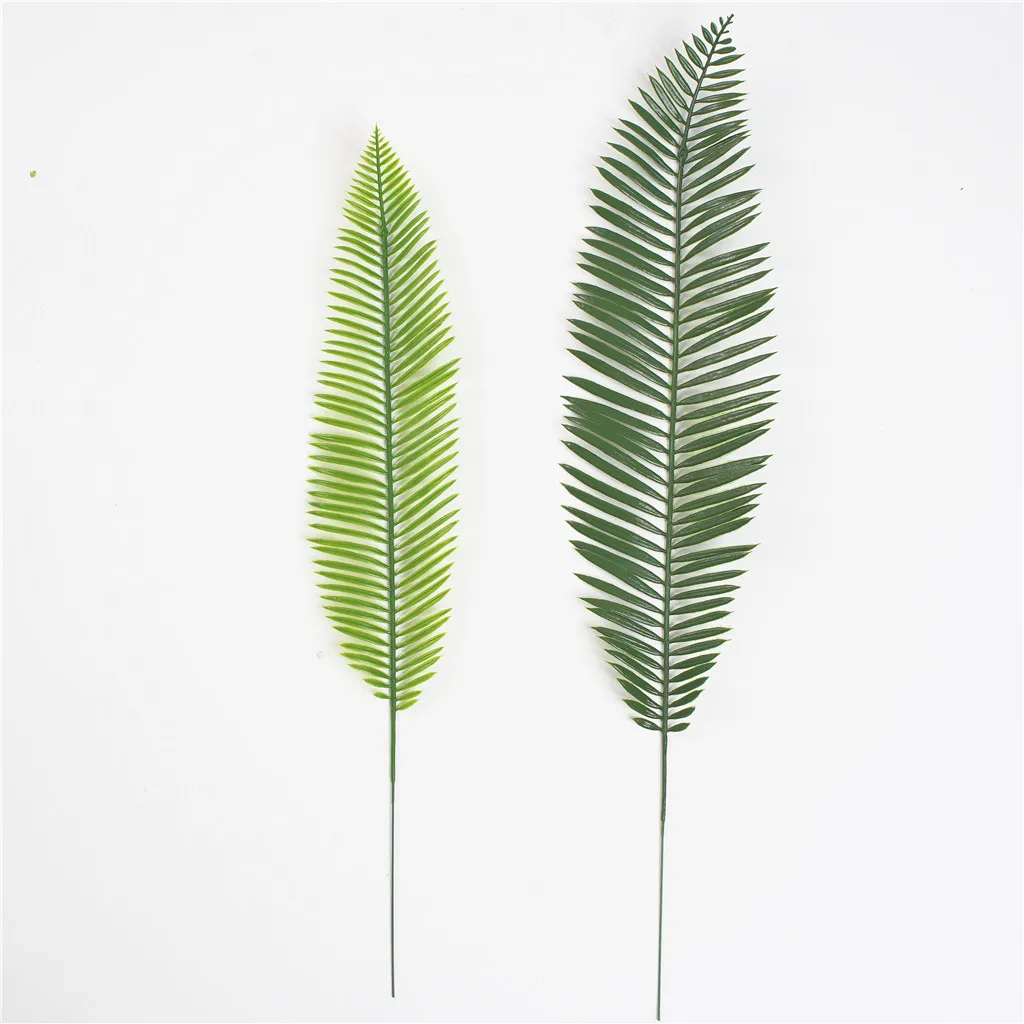 Искусственные растения Monstera пластиковые листья тропической пальмы декоративные