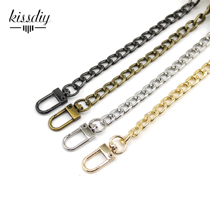 Chain-Accessories Handbag Light Replacement Shoulder-Bag Metal Purse Black/bronze 40-120CM