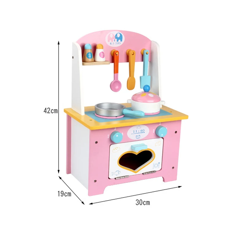 Роскошные деревянные кухонные Детские Имитационные игрушки Детский