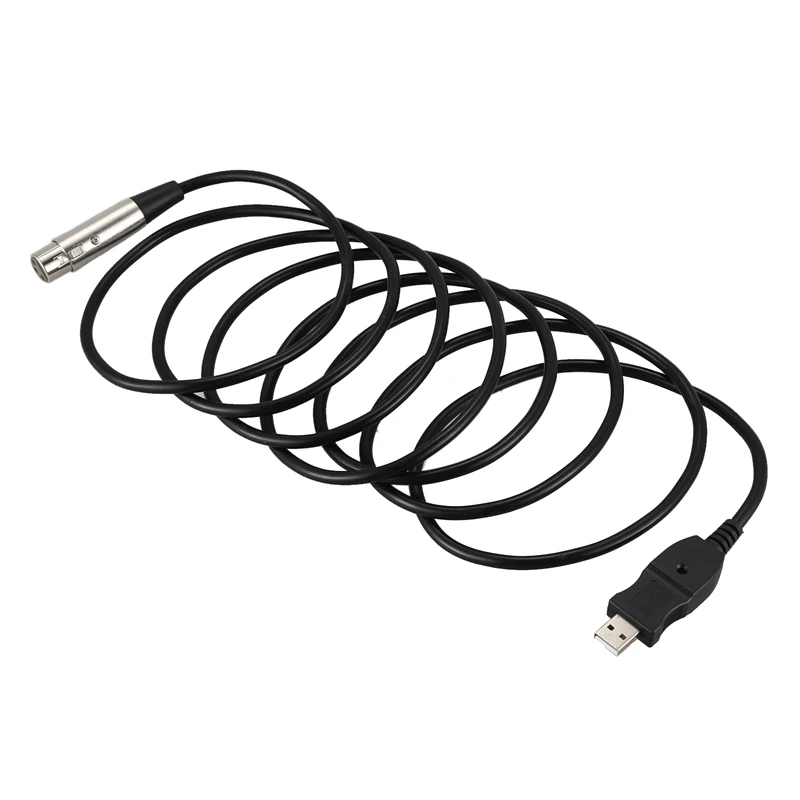 BEST3M микрофон USB микрофонный кабель USB штекер XLR Female