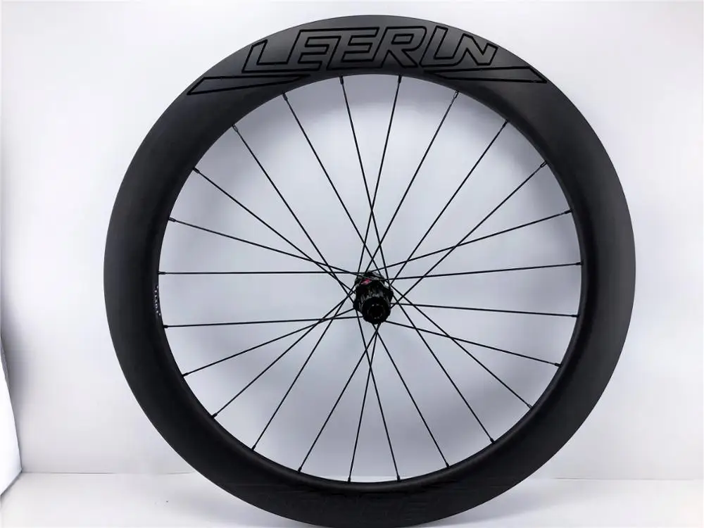 Ceramic Bearing Hub lightweight wheels carbon disc brake thru axle 100*12 142x12mm 700C Clincher Tubeless Road Bicycle Wheels