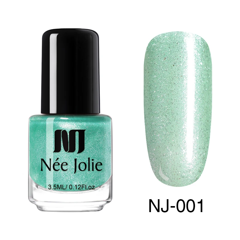 3.5ml Pearl 01 Лак для ногтей NEE JOLIE, кофейный, серый, красный, серия Nail Varnich, чистый цвет, лак для ногтей, лак, украшение, 3,5 мл - Цвет: 3.5ml Pearl 01