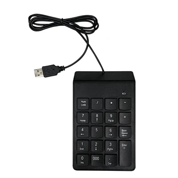 

USB Keypad with 19 Keys Keypad Keyboard for Laptop Notebook Numeric Input Keyboard