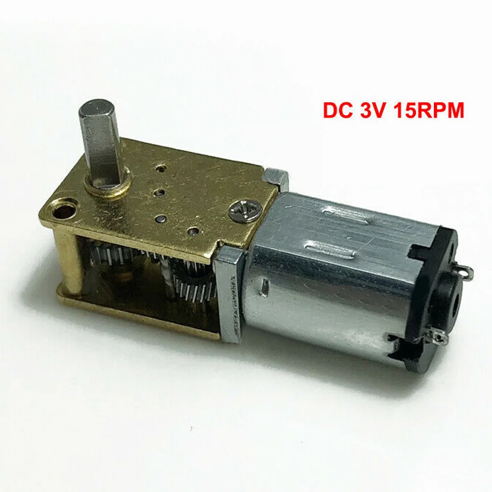 DC3V-12V мини микро N20 мотор-редуктор полностью металлическая коробка передач большой крутящий момент оси 236 диапазон напряжения 3-12 в Новинка
