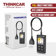 Thinkcar thinkobd 20 ferramenta de diagnóstico do carro leitor código automotivo verificar a luz do motor dtc lookup diagnóstico ferramenta obd2 scanner automático
