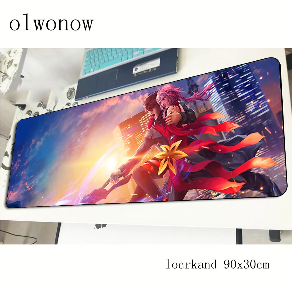 Guilty Crown коврик для мыши 900x300x3 мм большой коврик для мыши лучший игровой коврик для мыши для геймера милый Бестселлер коврик для мыши s Клавиатура