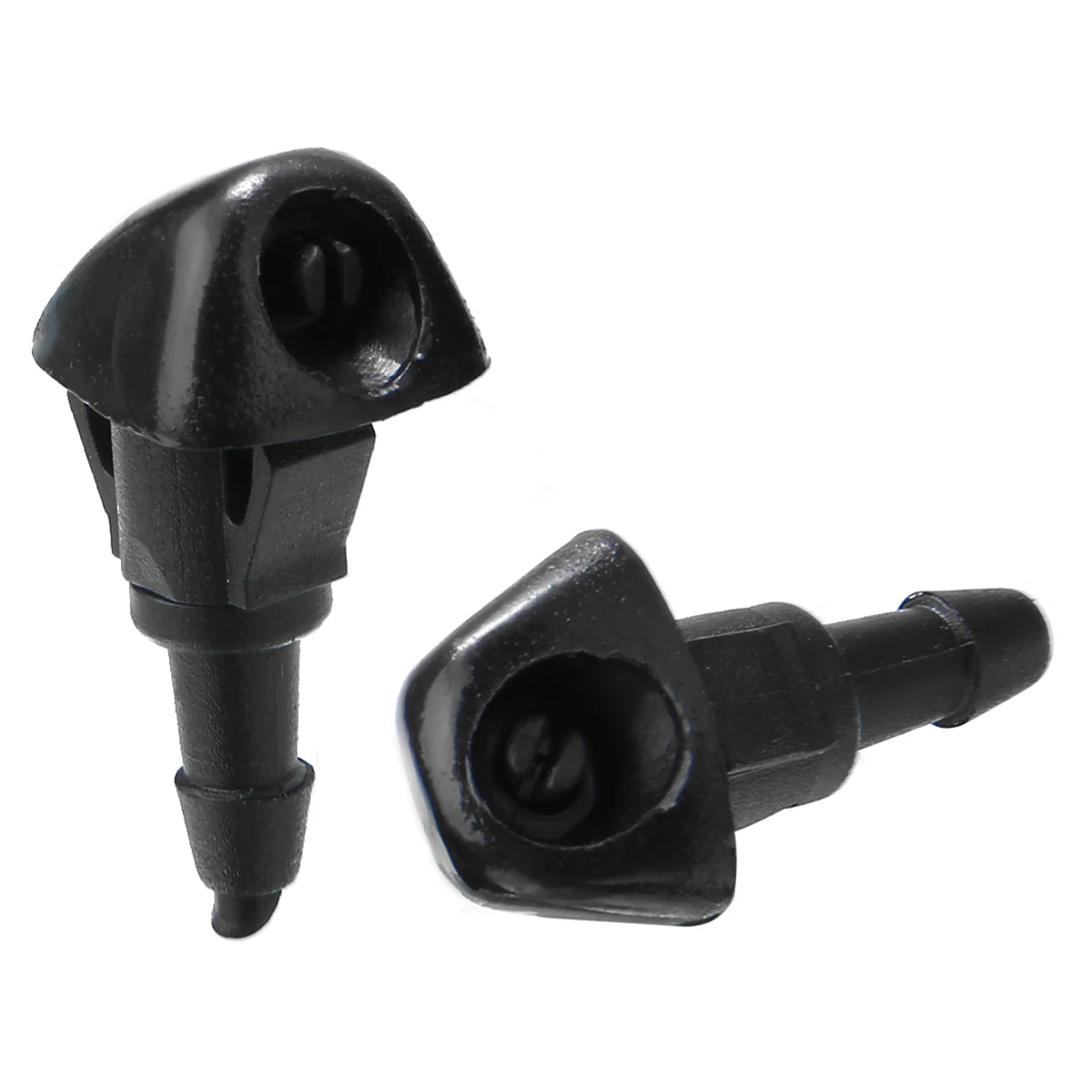 1 Pair Plastic Car Glass Window Windscreen Wiper Water Spray Nozzle Jet For Honda Accord Civic VII Jazz HRV CRV Accessories