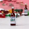 1/12 Miniature Dollhouse Accessoreis Mini Wine Bottle Sake Milk Drinks Food Furniture Model Toys For Barbies House Doll House 2