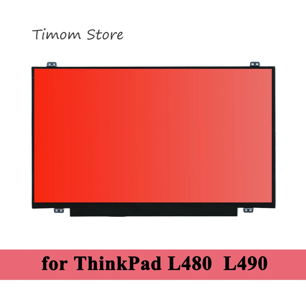 Для Lenovo ThinkPad L480 20LS 20LT L490 20Q5 20Q6 1366*768 1920*1080 IPS Full HD eDP 30pin 140 ЖК Матрица FHD 40pin сенсорный экран