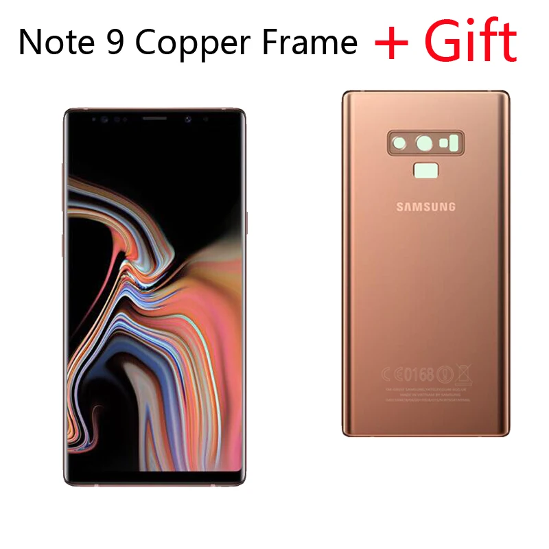 Super AMOLED ЖК дисплей для SAMSUNG Galaxy Note 9 сенсорный экран N960D N960F с крышкой аккумулятора