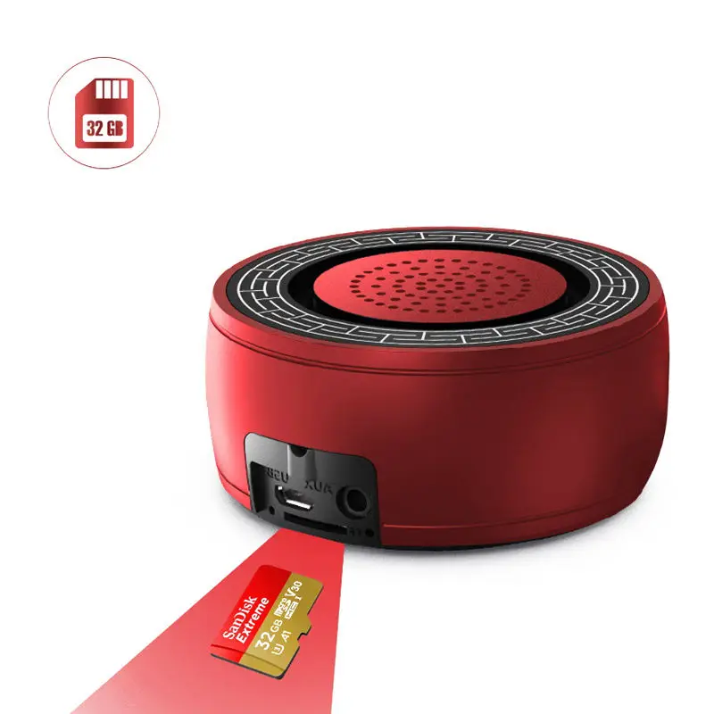 Открытый Мини Портативный V5.0 Bluetooth динамик стерео сабвуфер беспроводной Bluetooth динамик Громкая связь микрофон Aux Tf карта
